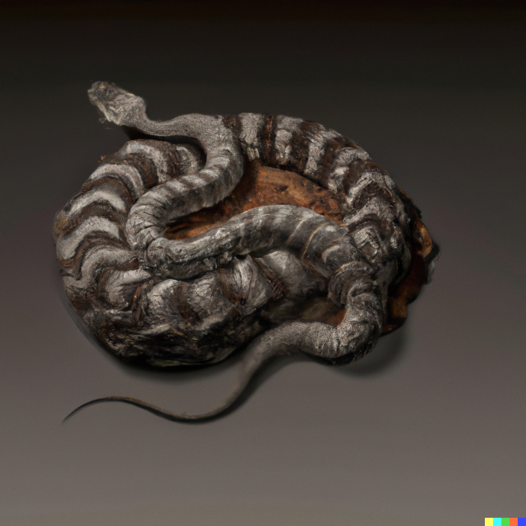 3D rendering of a Rattlesnake